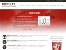 Tablet Screenshot of getbusinessresults.com